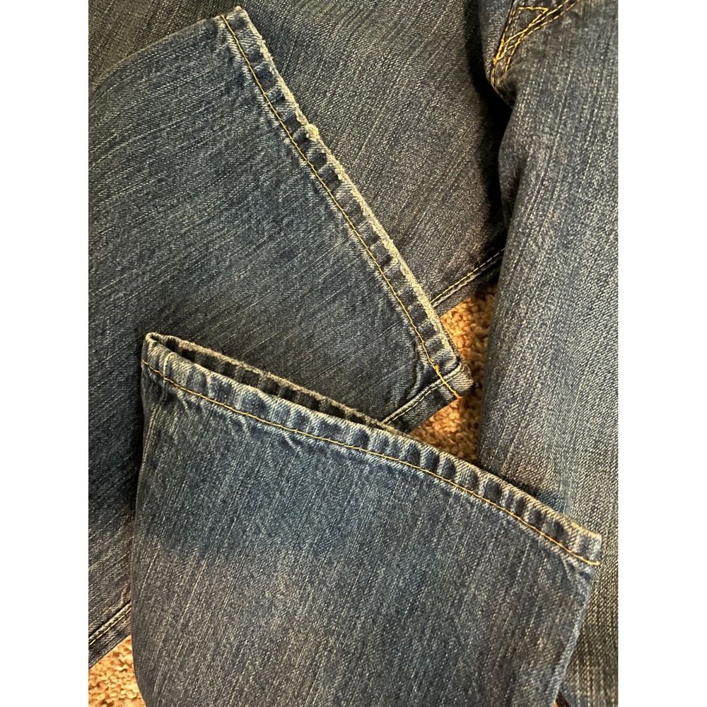 Polo Ralph Lauren Mens Hampton Straight Jeans 38x30 Blue Authentic Dungarees - Picture 8 of 9